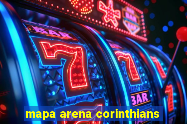 mapa arena corinthians